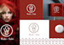 design a modern minimalist professional logo with complete brand identity